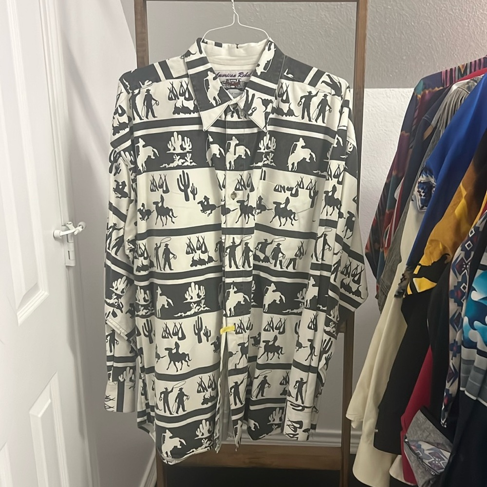 Cowboy button down